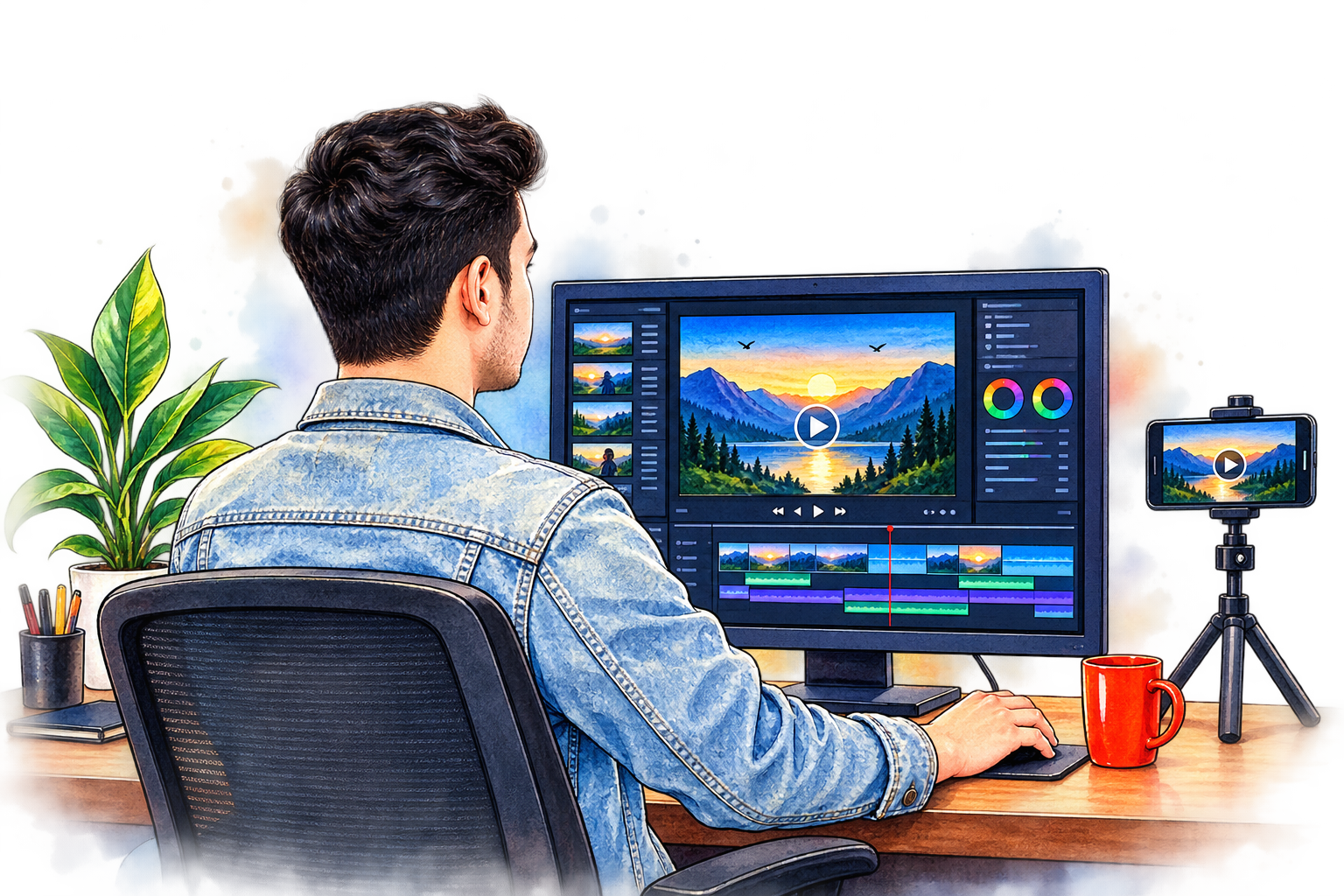 editing image